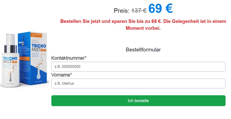 Trichomist Forte na włosy – Co mówią lekarze?